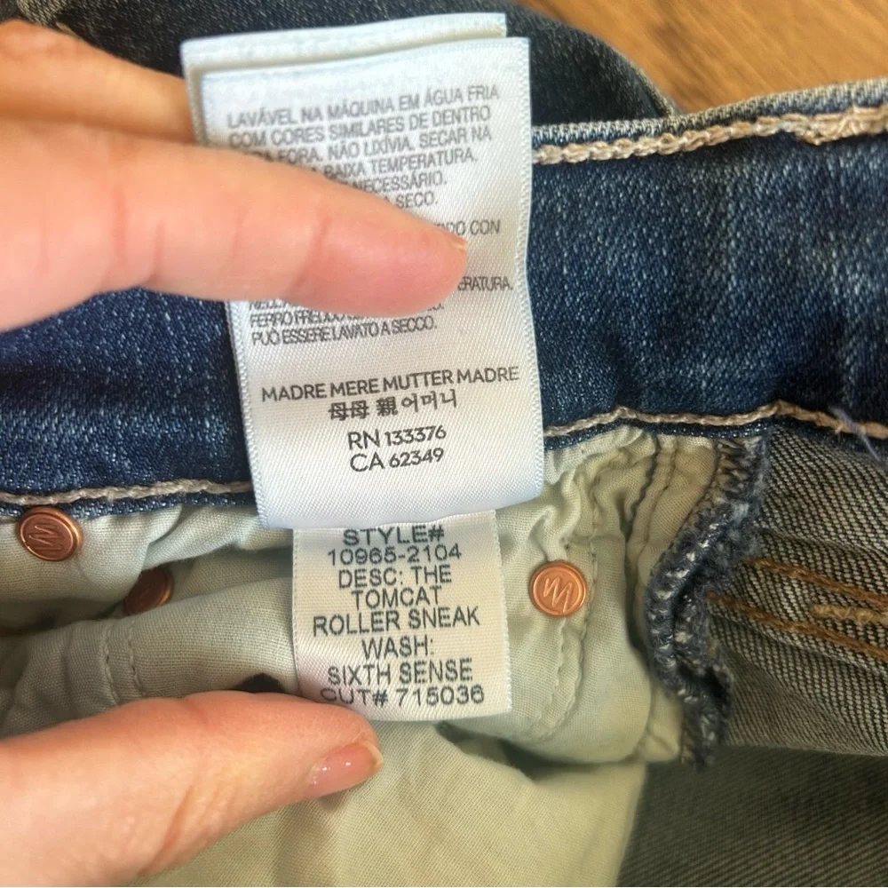 mother jeans the tomcat roller sneak - Picture 10 of 10